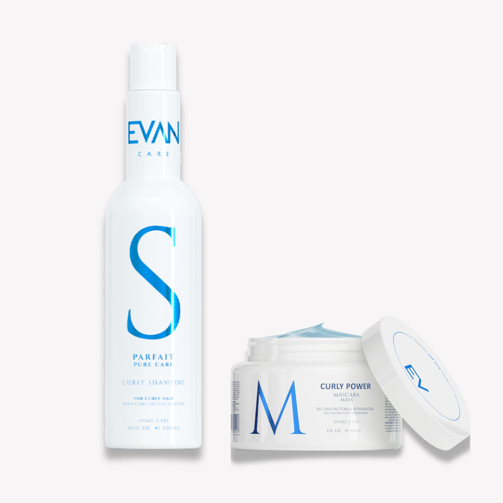 Zestaw Curly Power do włosów kręconych suchych, puszących się