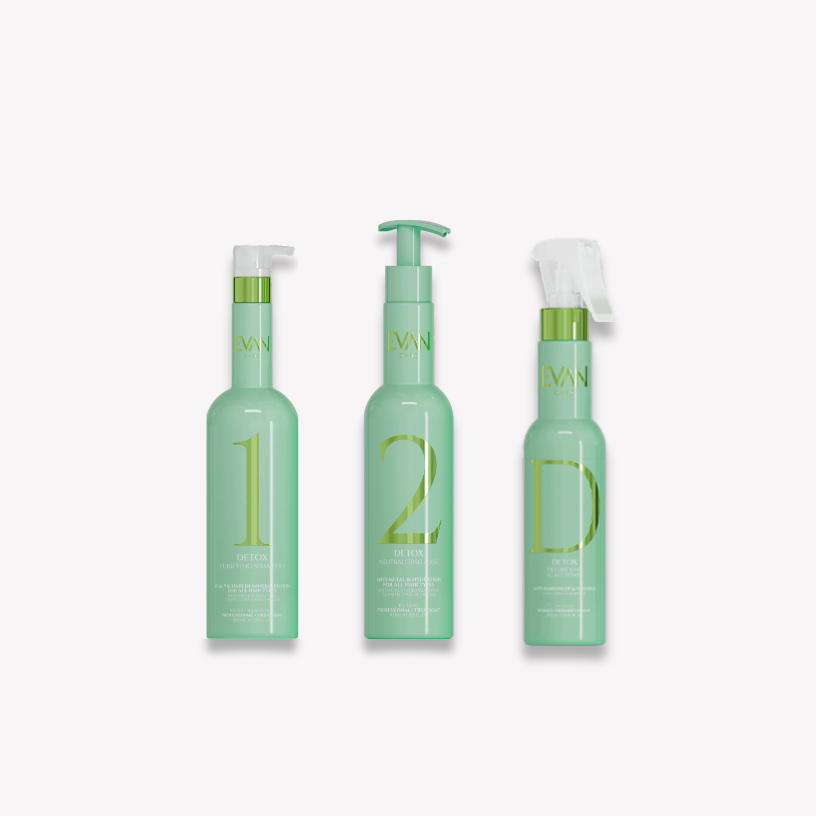 Zestaw Detox Podstawowy (Szampon, Maska i Serum)
